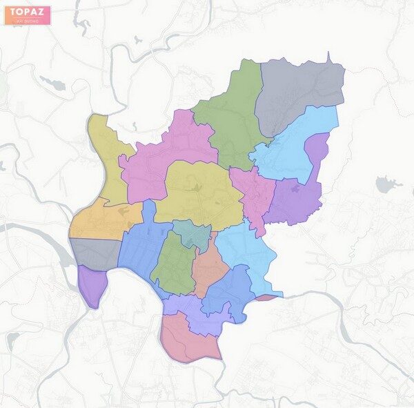 Bản đồ chi tiết Thành phố Chí Linh