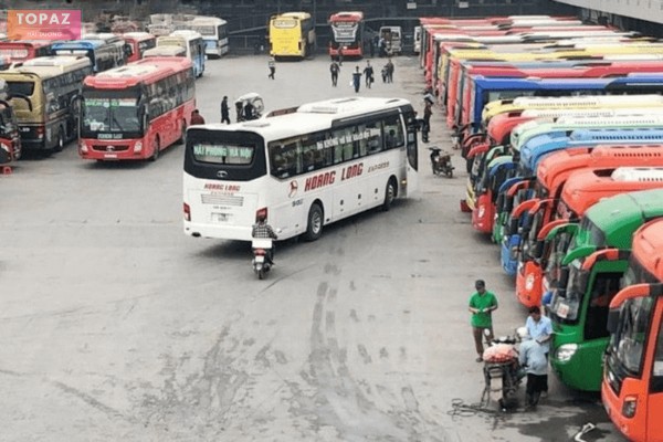 Hệ thống xe hoạt động tại bến xe khách Hải Tân