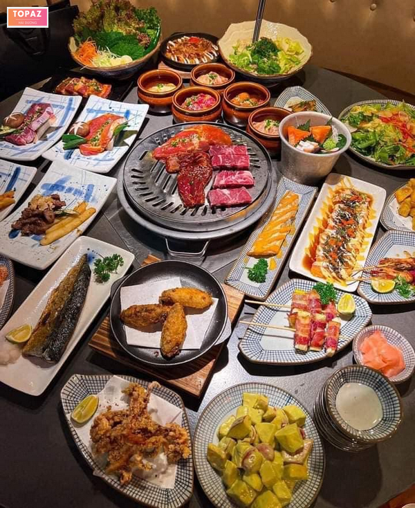 Buffet thịt nướng Hàn Quốc tươi ngon tại Gogi Hải Dương 