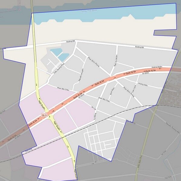 Bản đồ giao thông phường Cẩm Thượng thành phố Hải Dương