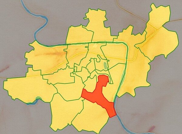 Bản đồ vị trí phường Hải Tân, thành phố Hải Dương