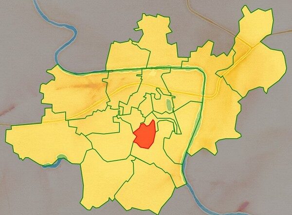 Bản đồ vị trí phường Lê Thanh Nghị thành phố Hải Dương