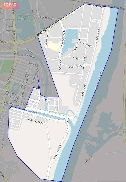 Bản đồ giao thông phường Ngọc Châu Hải Dương