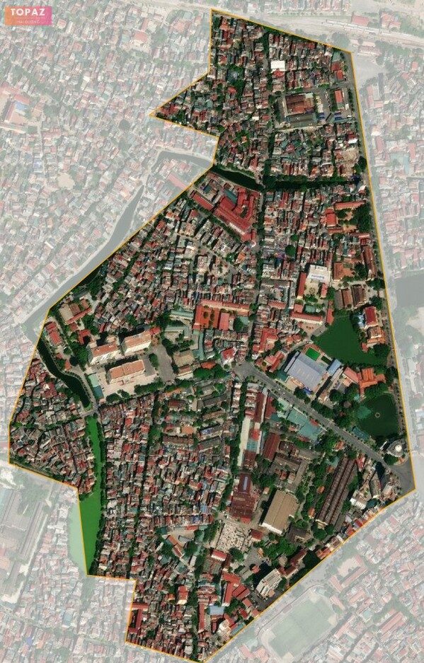 Bản đồ vệ tinh phường Nguyễn Trãi, thành phố Hải Dương
