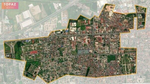 Bản đồ vệ tinh phường Thanh Bình, thành phố Hải Dương