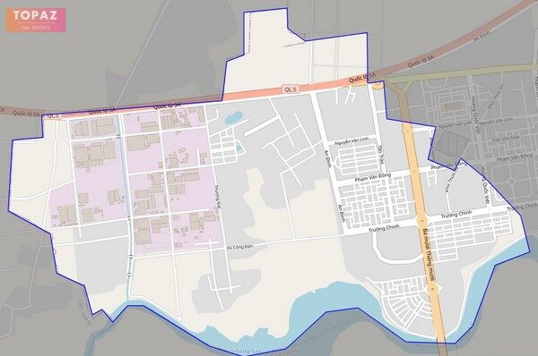Bản đồ giao thông phường Tứ Minh, thành phố Hải Dương