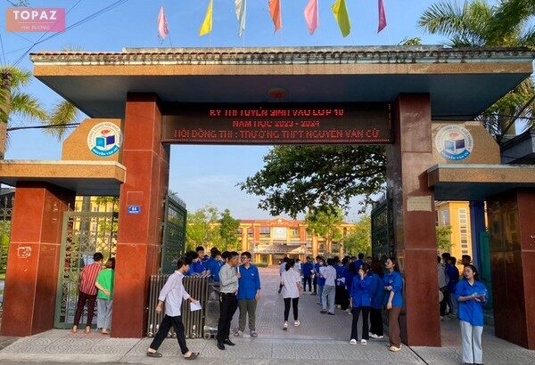 Trường THPT Nguyễn Văn Cừ Hải Dương - Cơ Sở 3 nhận được sự đánh giá cao trong lĩnh vực Trường THPT