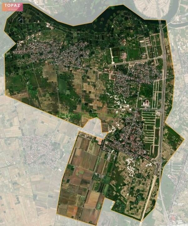 Bản đồ vệ tinh xã Liên Hồng, thành phố Hải Dương