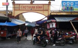 Khu chợ sầm uất Thanh Bình Hải Dương