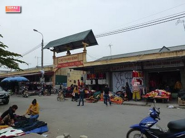 Thanh Bình - khu chợ truyền thống sầm uất tại Hải Dương