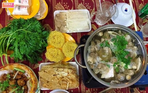 Lẩu dê Thuận Lan còn rất nhiều món lẩu, nướng từ thịt dê cũng thơm ngon khó cưỡng