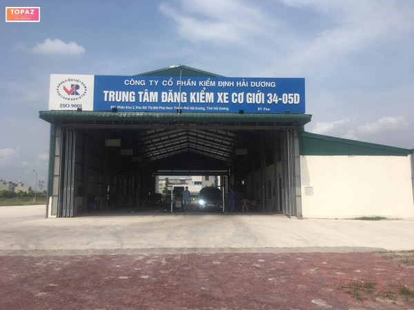 Trung Tâm đăng kiểm Hải Dương xe cơ giới 3405D 