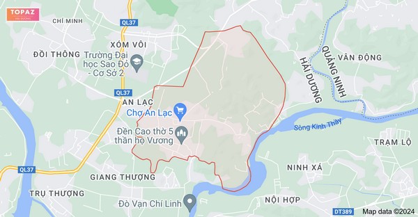 Bản đồ của An Lạc Chí Linh Hải Dương