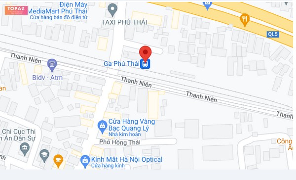 Nhà ga Phú Thái, tọa lạc tại huyện Kim Thành, tỉnh Hải Dương, là một điểm giao thông quan trọng trên tuyến đường sắt Bắc - Nam