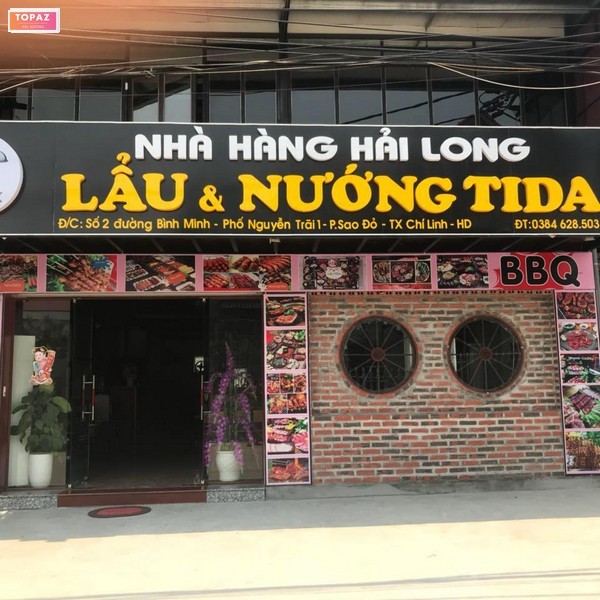 Nhà hàng Hải Long  - Nhà hàng ăn ngon ở Chí Linh Hải Dương 