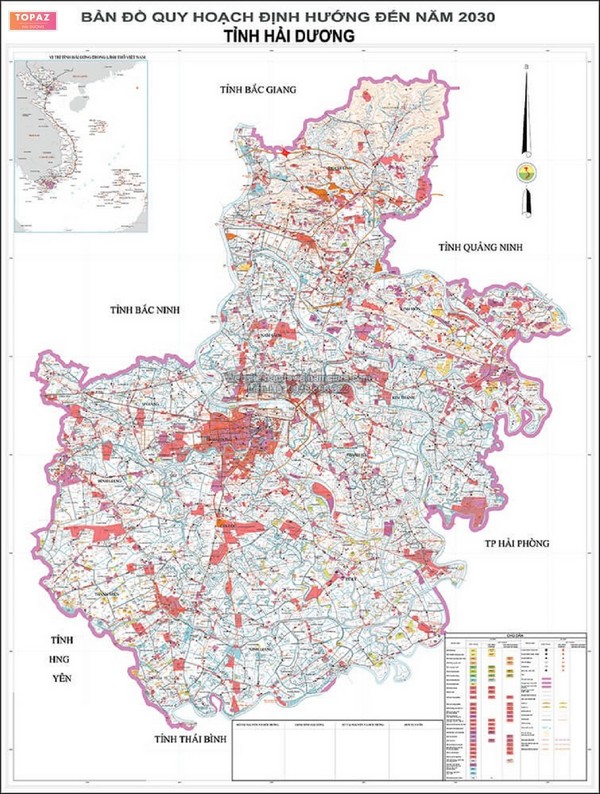 Thông tin quy hoạch đô thị của phường Sao Đỏ Chí Linh Hải Dương