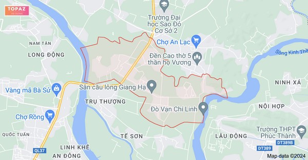 Sơ đồ phường Tân Dân Hải Dương