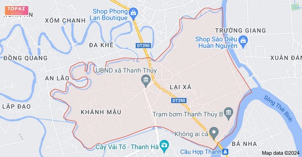 Đặc điểm địa hình xã Thanh Thủy Thanh Hà Hải Dương