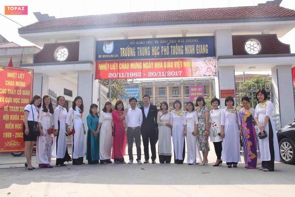 Trường THPT Ninh Giang Hải Dương có chất lượng