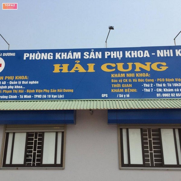 Phòng khám nhi Hải Dương - Phòng khám Sản-Nhi Hải Cung