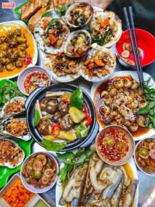 Buffet hải sản hải dương - Nhà hàng Buffet An Anh