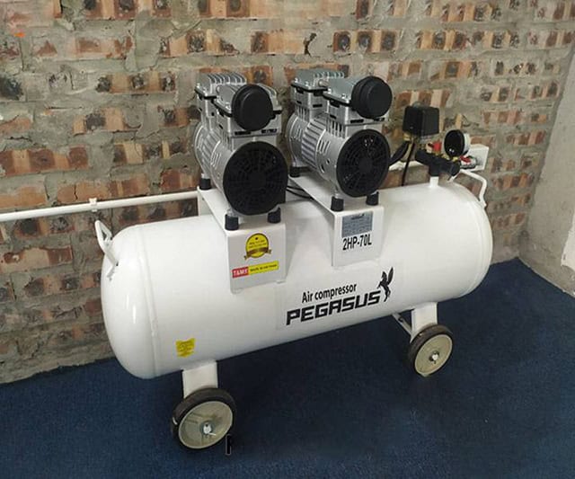 Máy bơm hơi không dầu cách âm Oshima OSM40