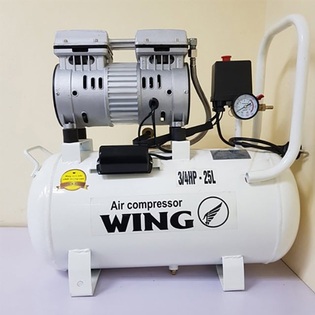 Máy nén hơi không dầu giảm âm Wing TW-OF550